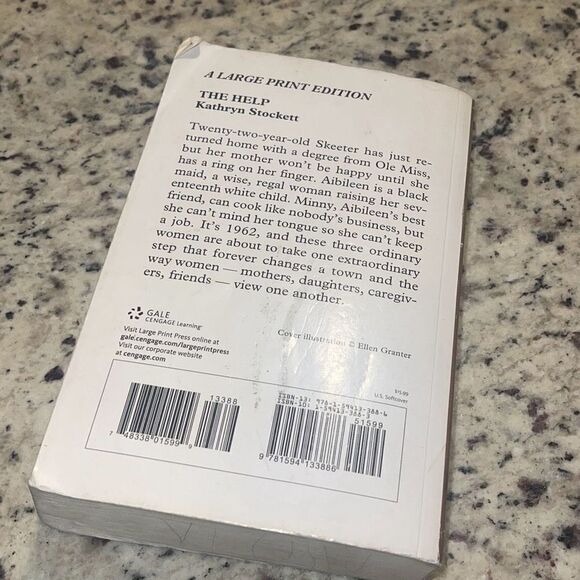 The Help A Novel Kathryn Stockett Large Print Edition New York Times Bestseller - Picture 3 of 7